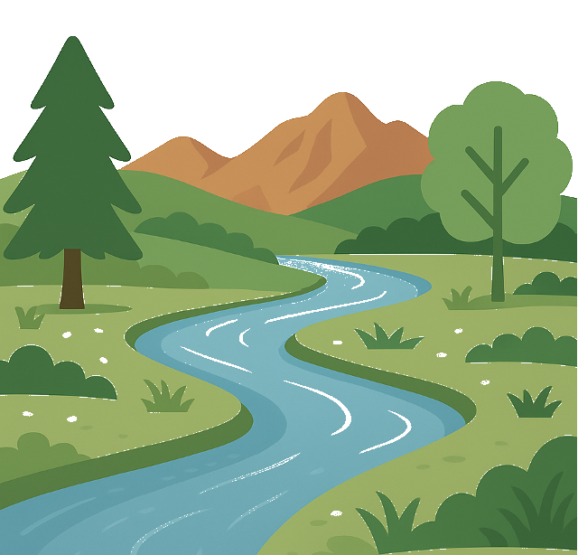 Riverscape Health illustration