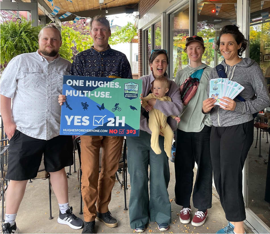 Horsetooth Reservoir at sunset